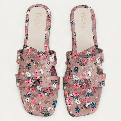 Lyana Floral Slides