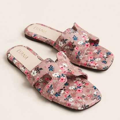 Lyana Floral Slides